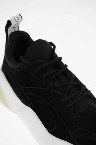 Faux Leather Pull On Sneakers