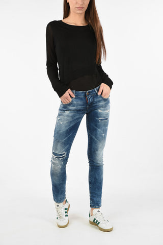 Distressed GRUPEE-S-NE Sweat Jogg Jeans