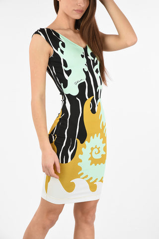 Printed Stretchy Bodycon Dress