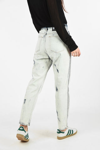 High Waist Vintage Effect D-EISELLE-SP Bleached Jeans L30 l30