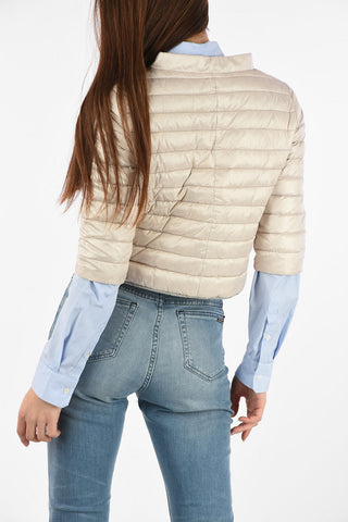 Lightweight Crop ELENA Down Jacket