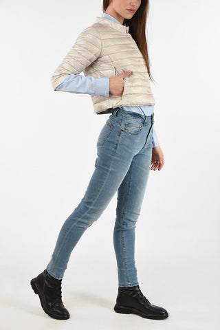 Lightweight Crop ELENA Down Jacket