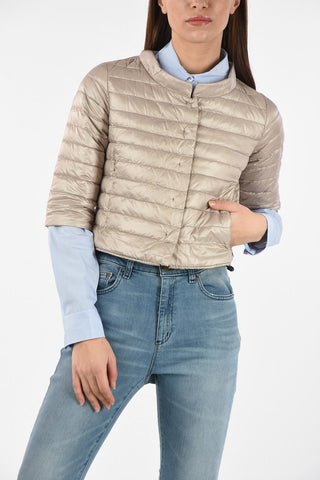 Lightweight Crop ELENA Down Jacket 