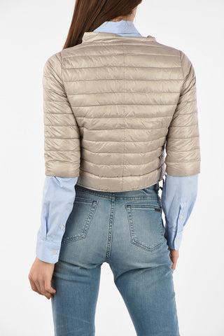 Lightweight Crop ELENA Down Jacket 