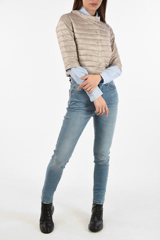 Lightweight Crop ELENA Down Jacket 