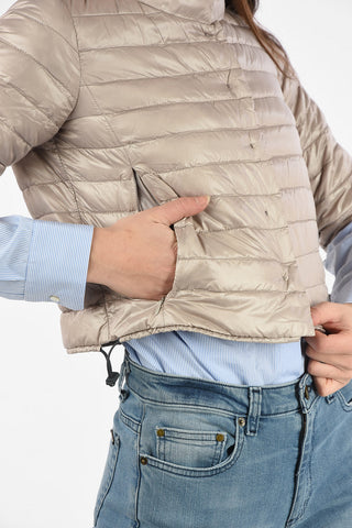 Lightweight Crop ELENA Down Jacket 