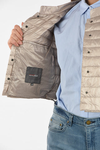 Lightweight Crop ELENA Down Jacket 