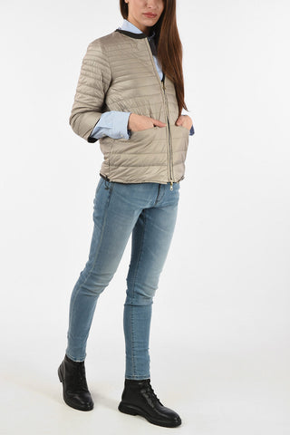 Lightweight Reversible SIONDRA-ERRE Down Jacket with Zip Closure
