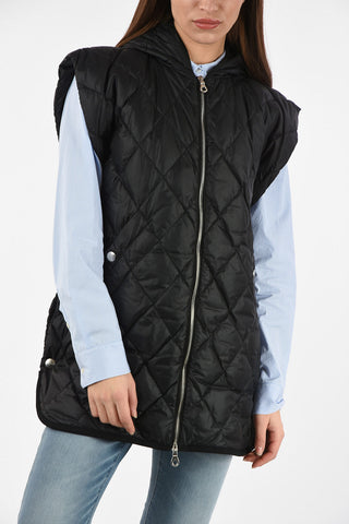 Lightweight Sleeveless DENEBOLA Down Jacket with Zip Closure