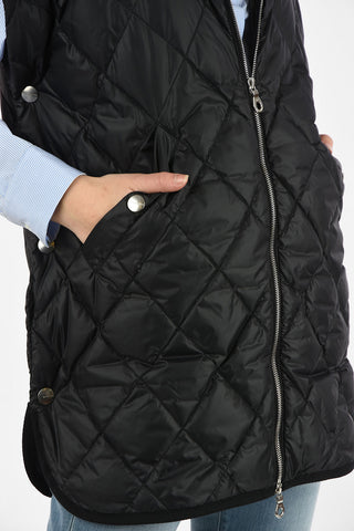 Lightweight Sleeveless DENEBOLA Down Jacket with Zip Closure