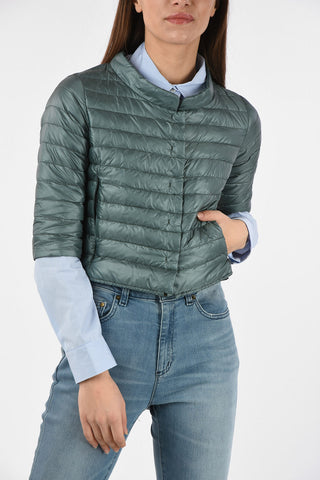 Lightweight Crop ELENA Down Jacket