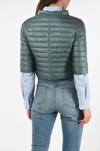 Lightweight Crop ELENA Down Jacket