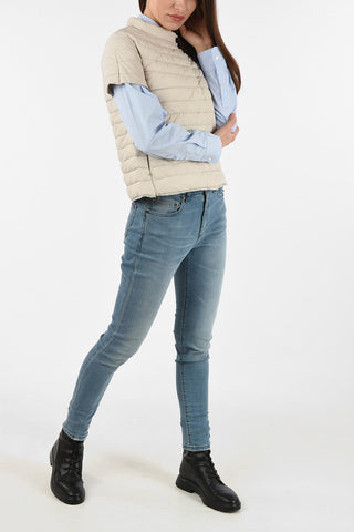 Lightweight Short Sleeve BELTHIL Down Jacket 