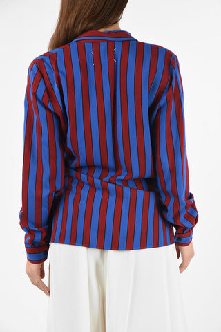 MM4 Camicia Wrap a Righe