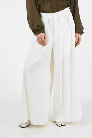 MM6 Double Pleats Palazzo Pants