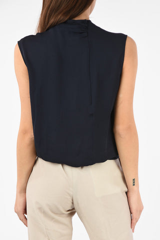 MM4 Silk Top with Bow