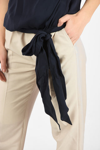 MM4 Silk Top with Bow