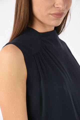 MM4 Silk Top with Bow