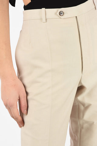 MM0 High-Waist Single Pleat Pants