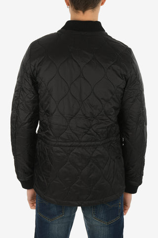 Hidden Closure Cotton R-KIIBI Parka Jacket