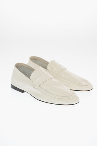 Brushed Leather Bit loafers
