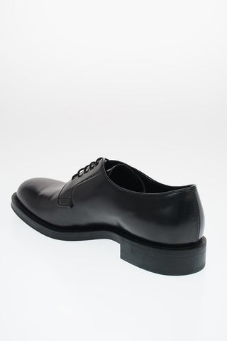 Brushed Leather Derby Shoes