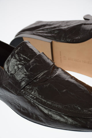 Brushed Leather Bit loafers