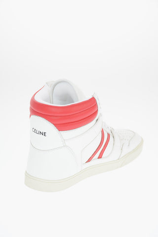 Leather BREAK Ankle Sneakers 