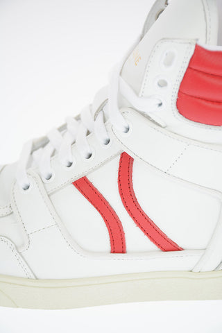 Leather BREAK Ankle Sneakers 