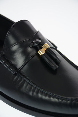 Leather Tassle Loafers