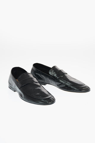 Brushed Leather Bit loafers