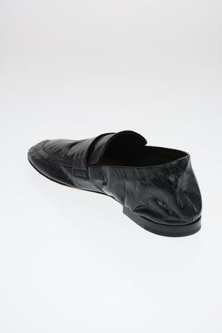 Brushed Leather Bit loafers