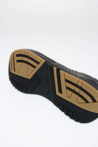 Leather SPEEDSTER Sneakers with Mesh Details