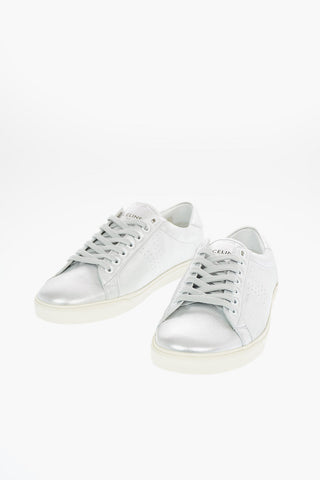Metallic Leather TRIOMPHE Sneakers