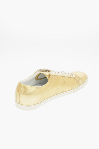 Golden Leather TRIOMPHE Sneakers