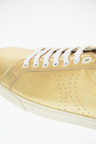 Golden Leather TRIOMPHE Sneakers