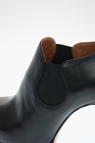 Tronchetti in Pelle con Plateau 13cm