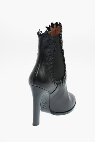 Stivaletti Pull On in Pelle 12 cm
