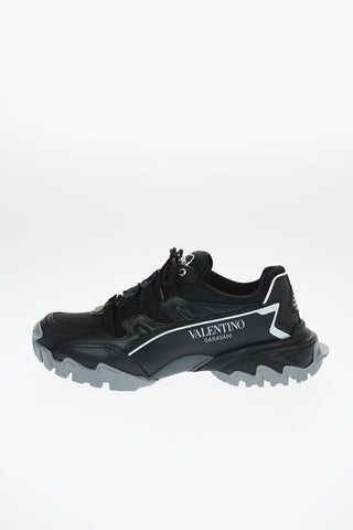 GARAVANI Fabric and Leather CLIMBERS Track Sneakers