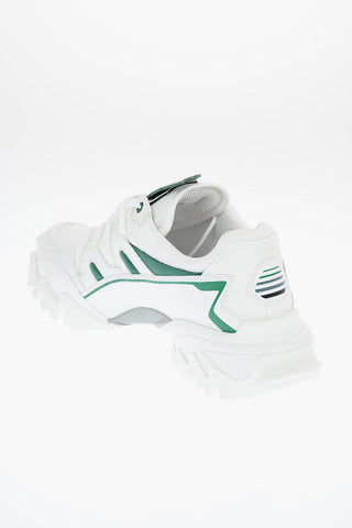 UNDERCOVER JUN TAKAHASHI Fabric and Leather Track Sneakers