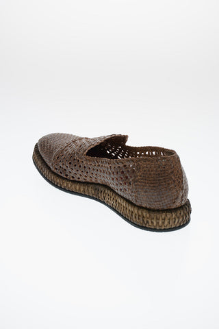 Embroidered Leather FLORIO Loafers