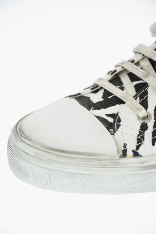 Canvas Zebra Printed BEDFORD Sneakers