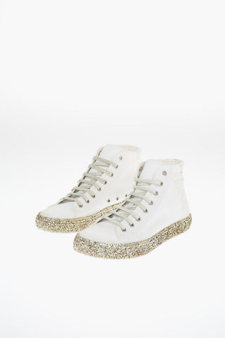 Canvas BEDFORD Sneakers with Glittered Sole