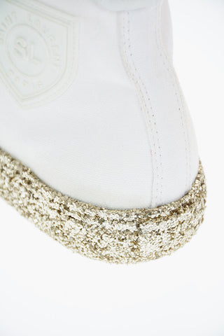 Canvas BEDFORD Sneakers with Glittered Sole