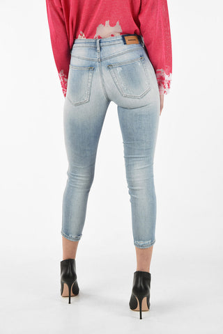 Mid Waist BABHILA Skinny Fit Jeans L30