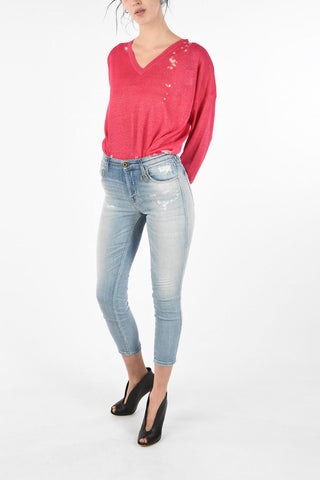 Mid Waist BABHILA Skinny Fit Jeans L30