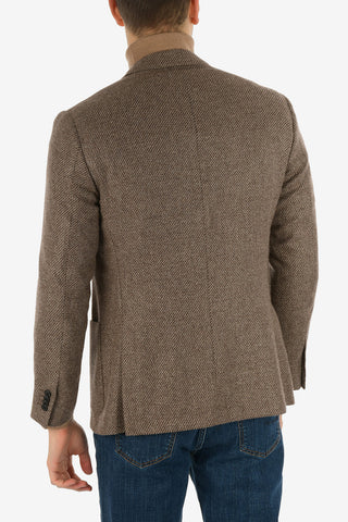 drop 7R side vents patch pocket ACADEMY SOFT blazer