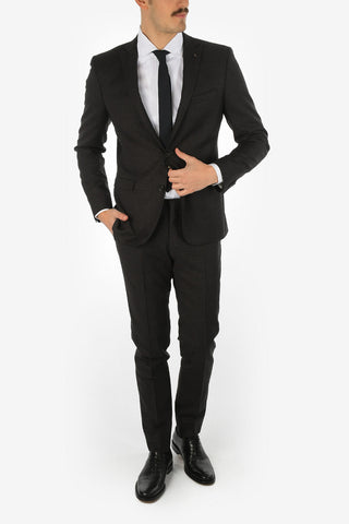 CC COLLECTION peak lapel belt loops drop 8R RESET 2-button suit