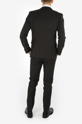 CC COLLECTION peak lapel belt loops drop 8R RESET 2-button suit
