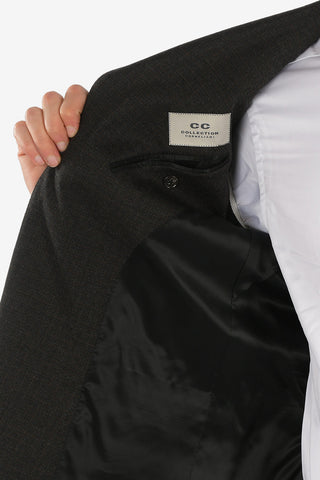CC COLLECTION peak lapel belt loops drop 8R RESET 2-button suit
